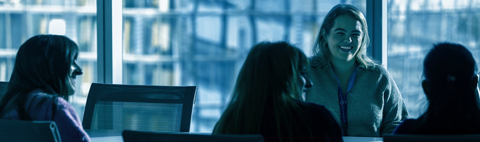 Banner with large Informa logo on the left